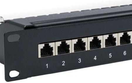 Canal de STP - Panel de conexión modular de alta densidad STP de 1U y 48 puertos